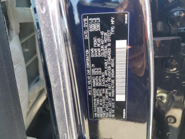 2019 VOLVO XC90 T5 MO - YV4102PK8K1485926