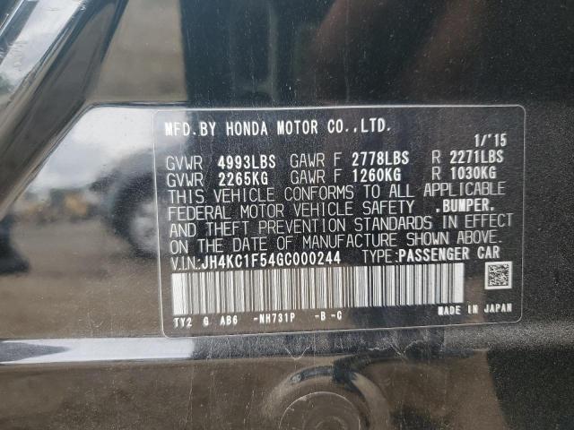 2016 ACURA RLX TECH - JH4KC1F54GC000244