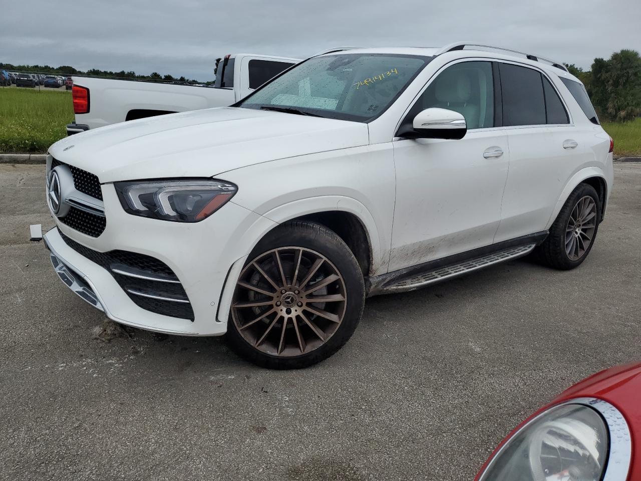 Lot #2974716383 2021 MERCEDES-BENZ GLE 350 4M