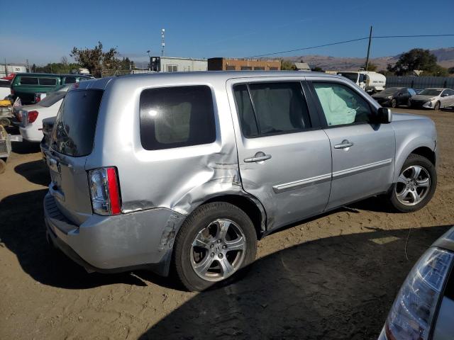 HONDA PILOT EX 2013 silver  gas 5FNYF3H45DB022366 photo #4