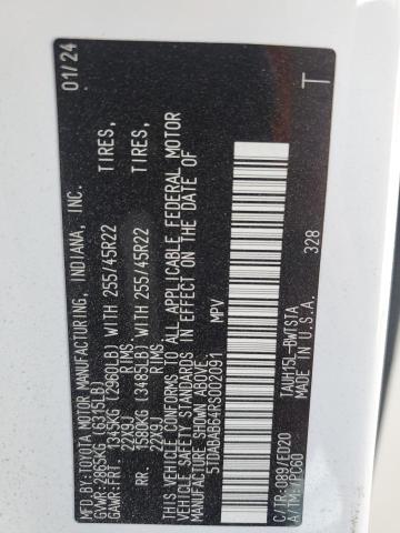 2024 LEXUS TX 500H F 5TDABAB64RS002091