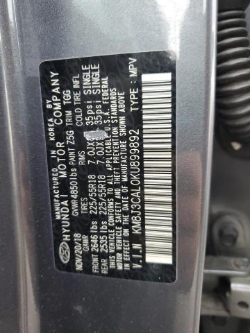 2019 HYUNDAI TUCSON LIM - KM8J3CAL0KU899892