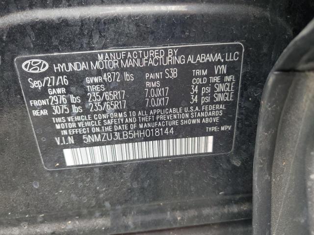 2017 HYUNDAI SANTA FE S - 5NMZU3LB5HH018144