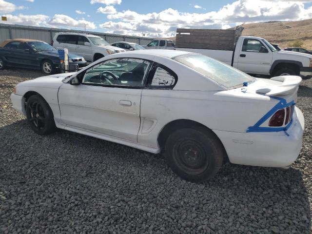 FORD MUSTANG 1997 white  gas 1FALP4043VF180541 photo #3