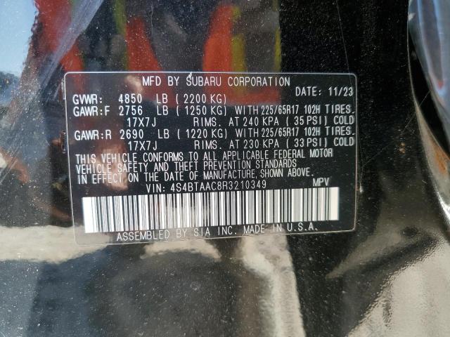2024 SUBARU OUTBACK 4S4BTAAC8R3210349