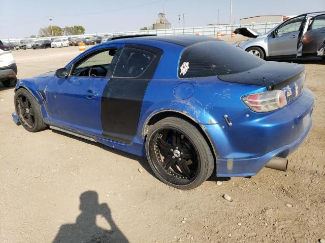 MAZDA RX8 2004 blue  gas JM1FE173440114865 photo #3