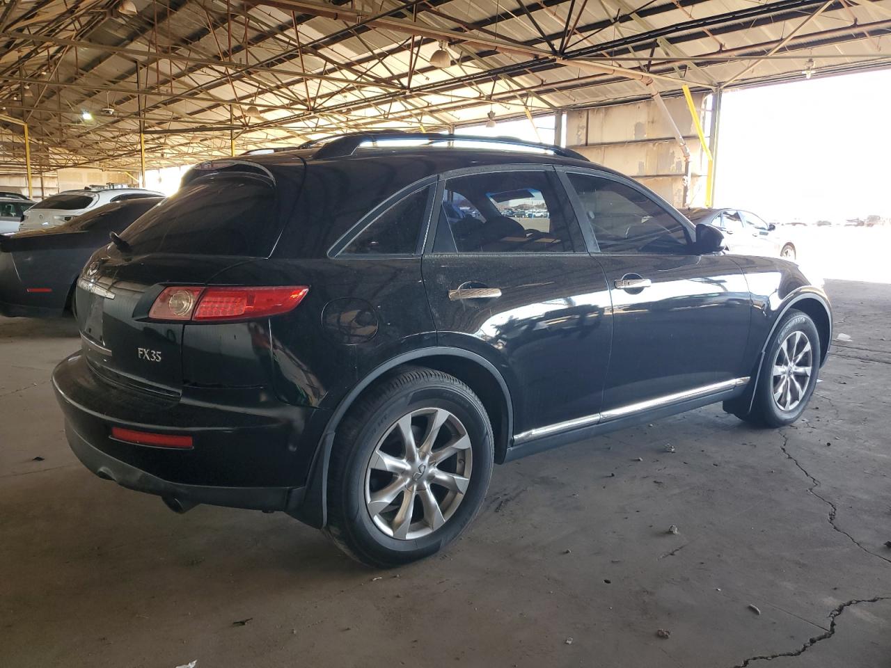 INFINITI FX35 2008 black 4dr spor gas JNRAS08W58X200950 photo #4