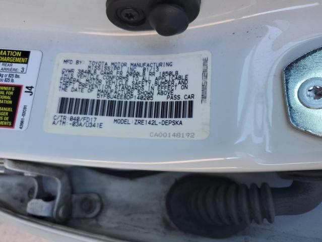 VIN 5YFBU4EE8DP140205 2013 Toyota Corolla, Base no.12