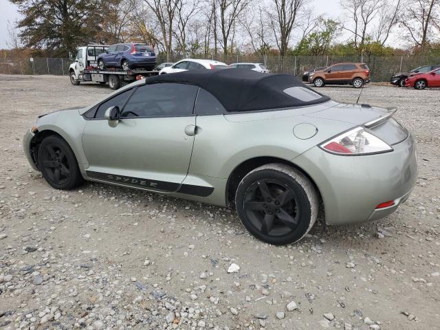 MITSUBISHI ECLIPSE SP 2008 green  gas 4A3AL25F18E004543 photo #3