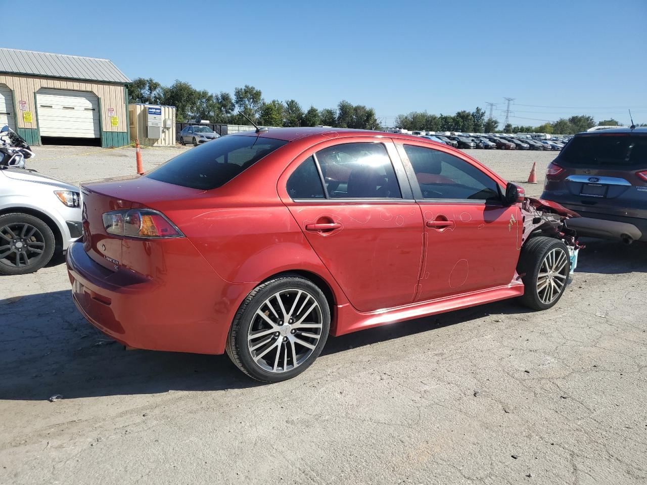 Lot #3023393292 2017 MITSUBISHI LANCER ES