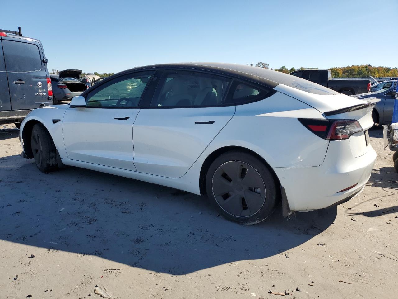 Lot #2979247992 2021 TESLA MODEL 3