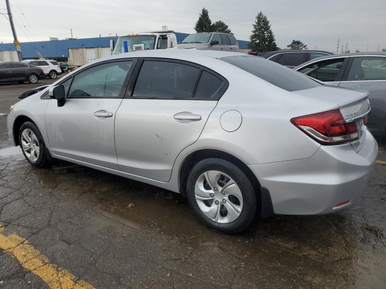 Lot #2928626735 2015 HONDA CIVIC LX