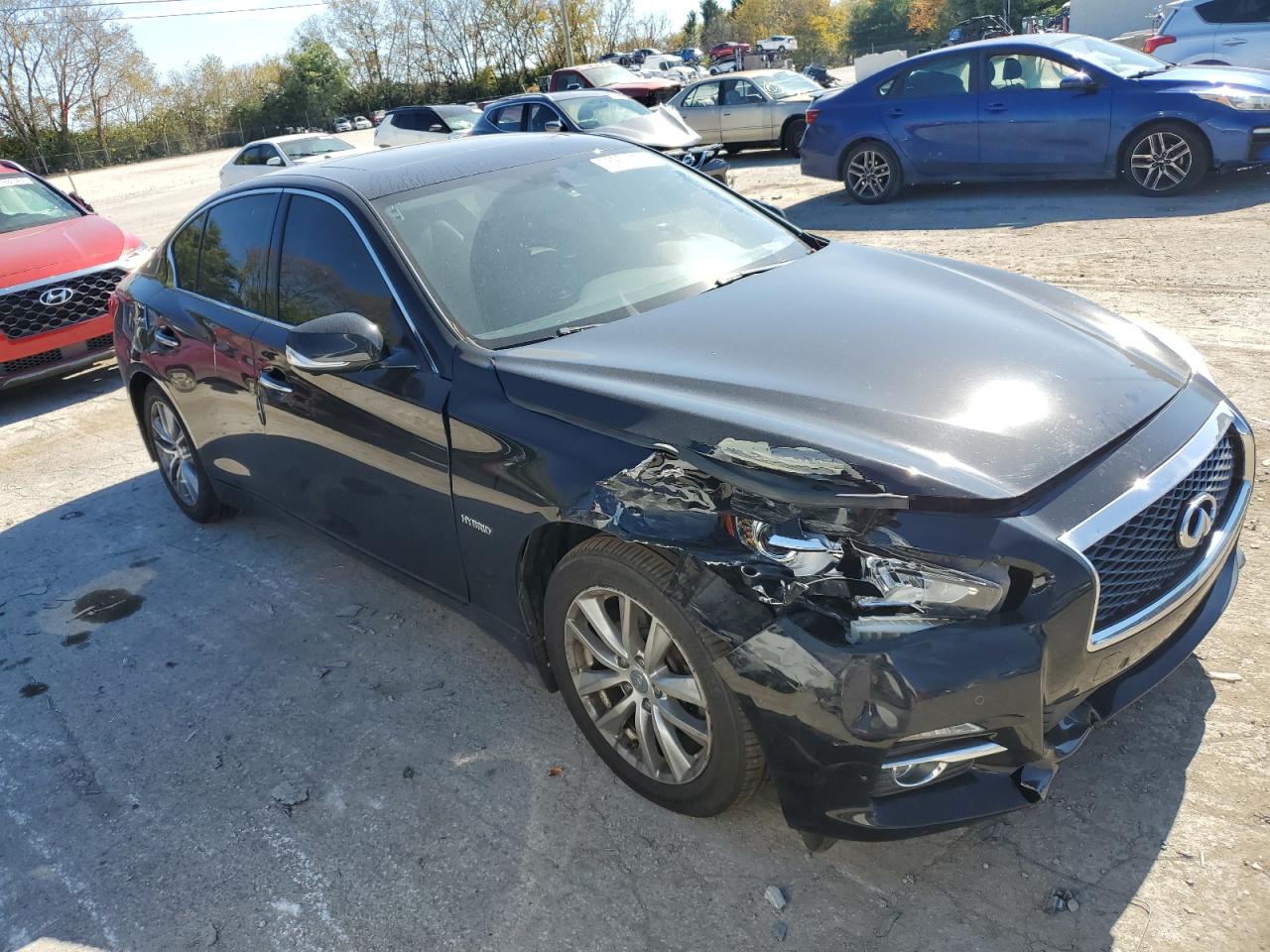 Lot #2943196484 2014 INFINITI Q50 HYBRID