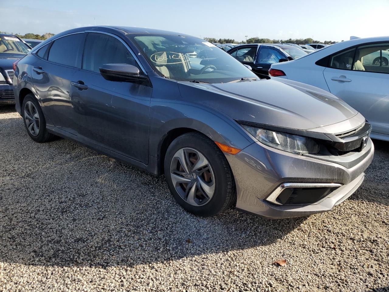 Lot #2942914283 2021 HONDA CIVIC LX