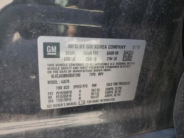 2016 BUICK ENCORE - KL4CJASB8GB597390