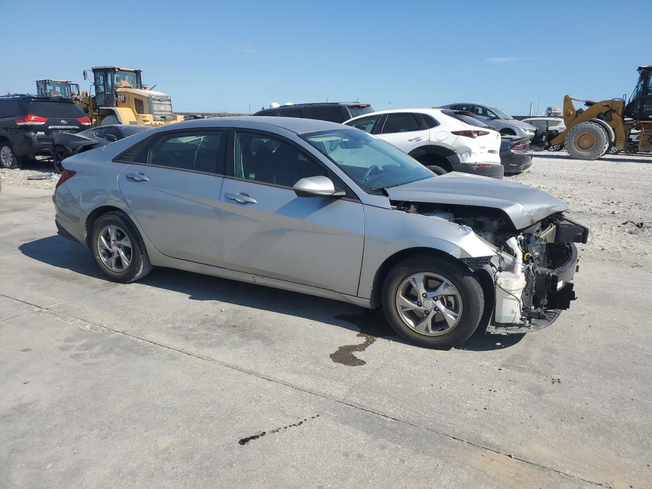 Lot #2955296572 2021 HYUNDAI ELANTRA SE