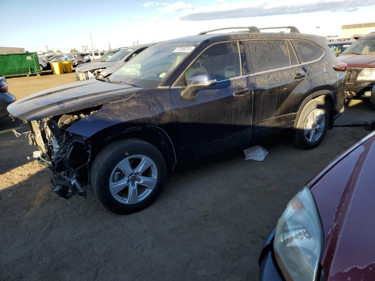 Lot #2924101157 2022 TOYOTA HIGHLANDER