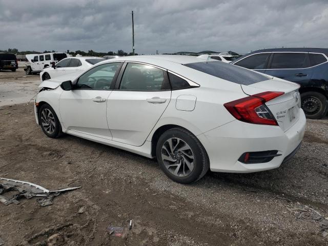 HONDA CIVIC EX 2017 white sedan 4d gas 19XFC2F78HE065215 photo #3