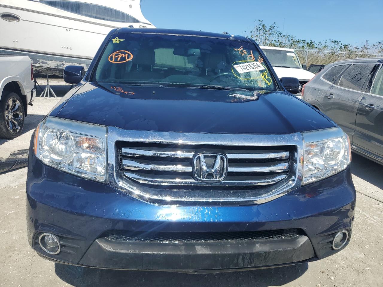 Lot #3044610268 2014 HONDA PILOT TOUR