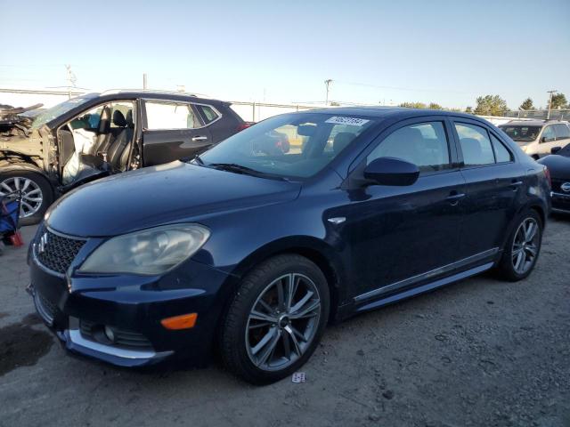 SUZUKI KIZASHI SP 2012 blue sedan 4d gas JS2RE9A80C6100186 photo #1