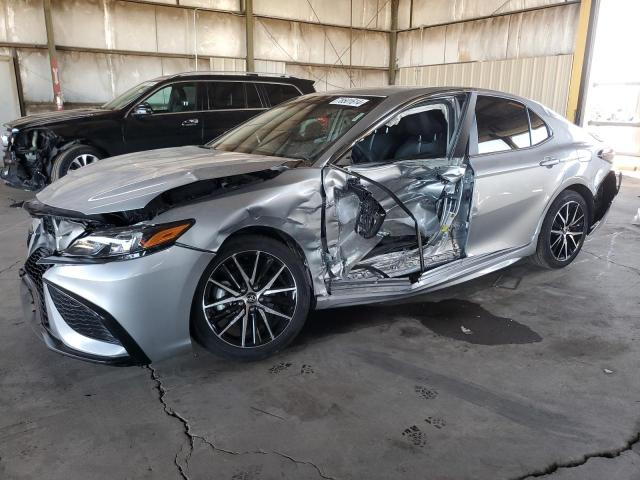 TOYOTA CAMRY SE N 2024 gray  gas 4T1G11AK2RU214135 photo #1