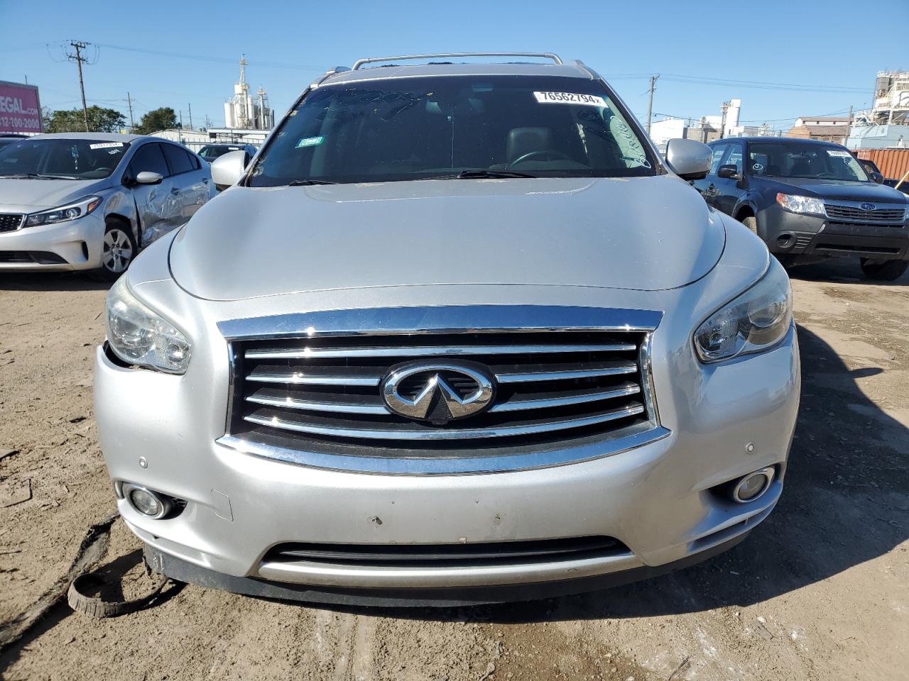 Lot #2921553664 2015 INFINITI QX60