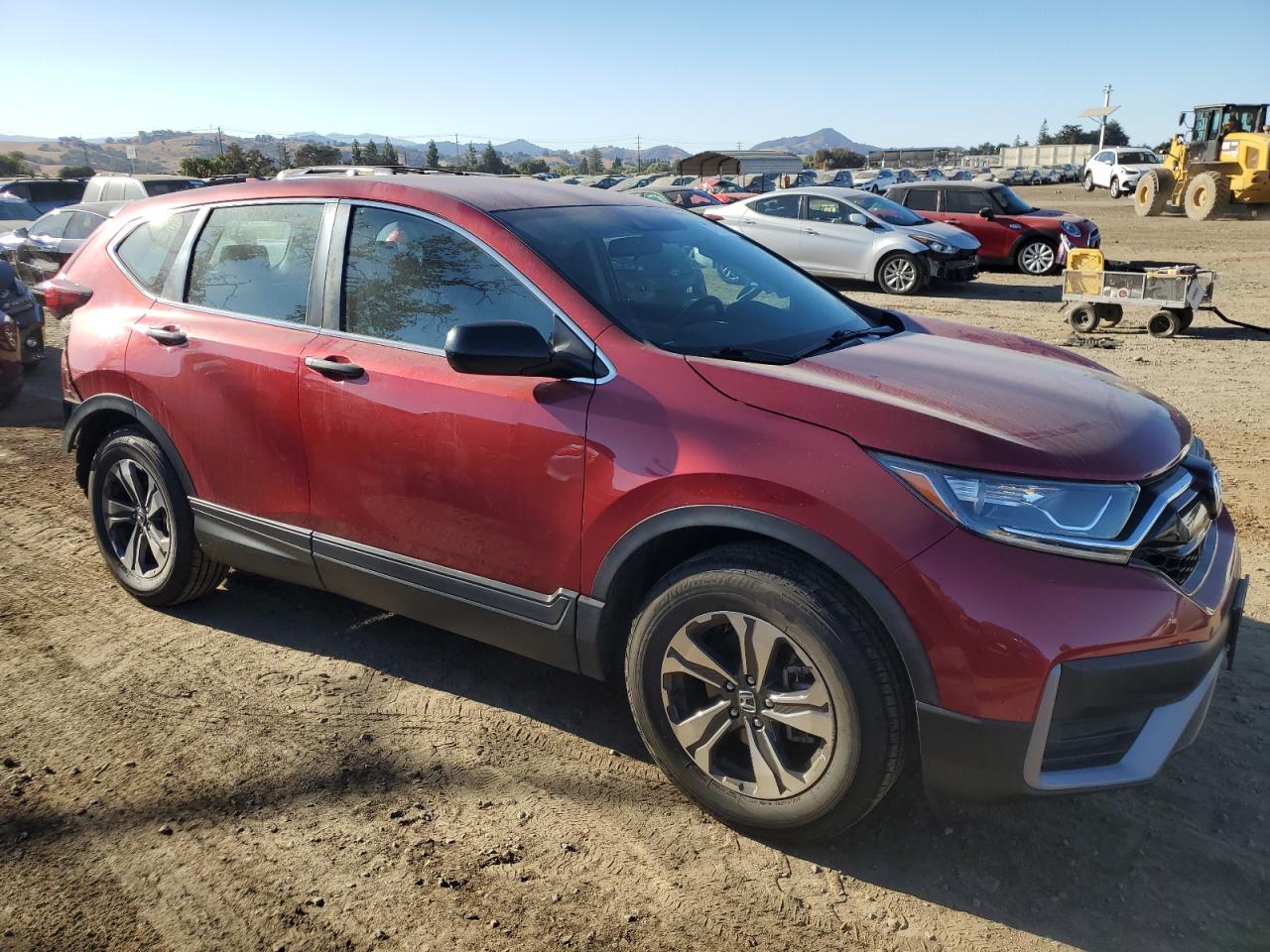 Lot #2991786280 2021 HONDA CR-V LX