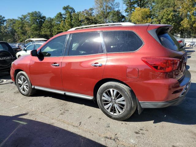 NISSAN PATHFINDER 2017 burgundy  gas 5N1DR2MN6HC661174 photo #3