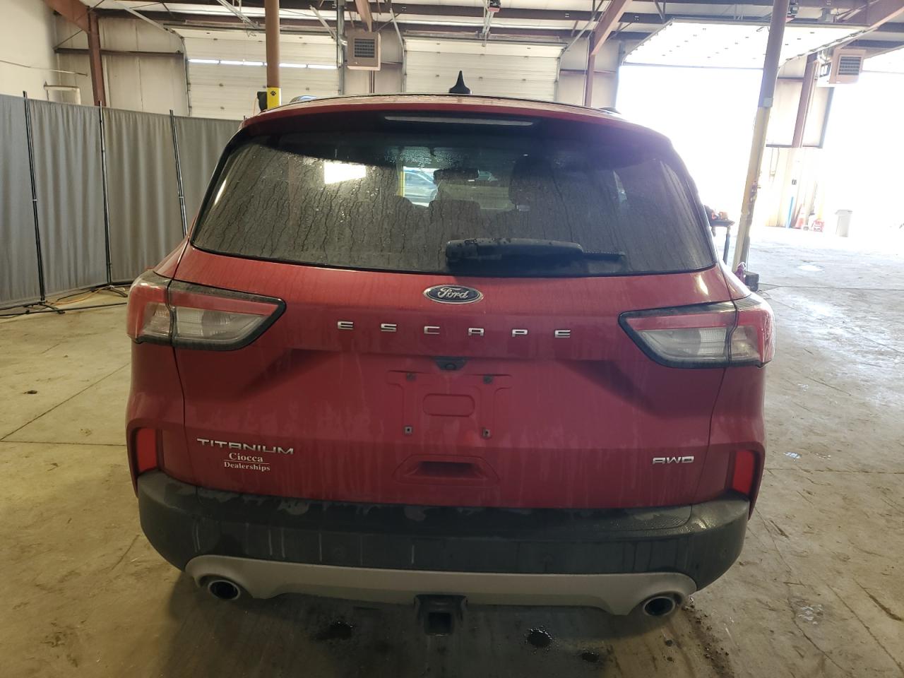 Lot #2991612060 2022 FORD ESCAPE TIT