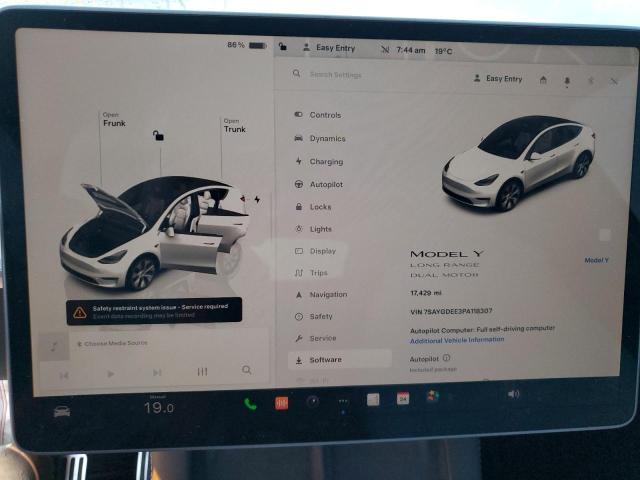 2023 TESLA MODEL Y - 7SAYGDEE3PA118307