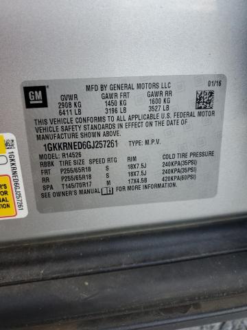 2016 GMC ACADIA SLE - 1GKKRNED6GJ257261