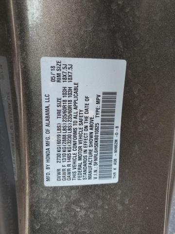 2019 HONDA ODYSSEY EX - 5FNRL6H50KB010825