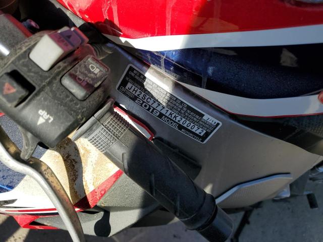 2019 HONDA CBR1000 S - JH2SC7771KK200072
