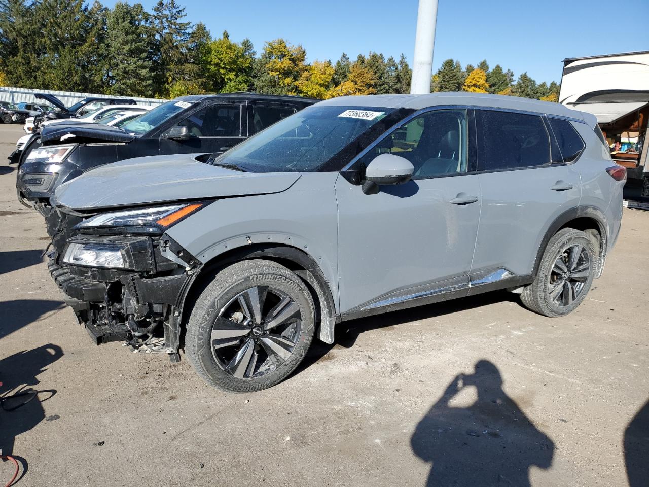 Lot #2935773864 2023 NISSAN ROGUE PLAT