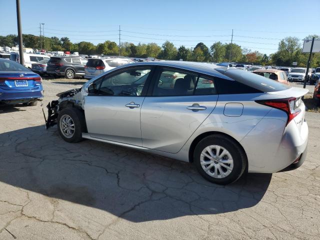 TOYOTA PRIUS NIGH 2022 silver  hybrid engine JTDKAMFU8N3160091 photo #3