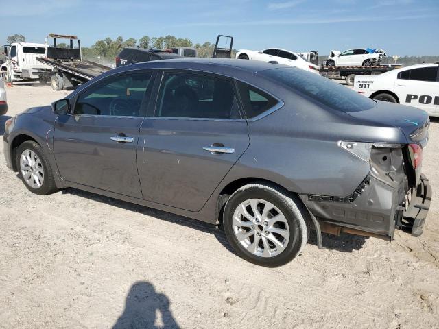 NISSAN SENTRA S 2018 gray  gas 3N1AB7AP3JY262334 photo #3