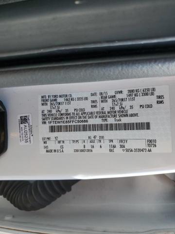 2015 FORD F150 SUPER - 1FTEW1E85FFC50686