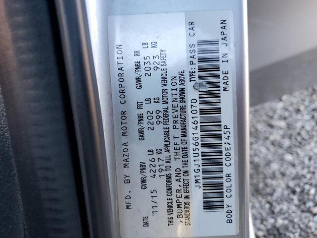 2016 MAZDA 6 SPORT - JM1GJ1U56G1461070