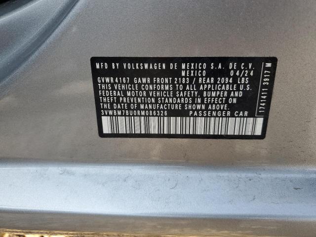 2024 VOLKSWAGEN JETTA SPOR - 3VWBM7BU0RM086326