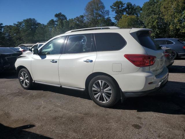 NISSAN PATHFINDER 2017 white  gas 5N1DR2MN5HC671386 photo #3