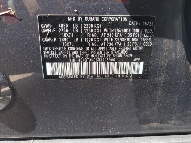 VIN 4S4BTANC6R3115900 2024 Subaru Outback, Limited no.14