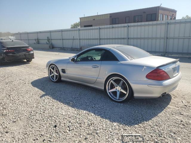 MERCEDES-BENZ SL 500 2004 silver roadster gas WDBSK75F04F065585 photo #3