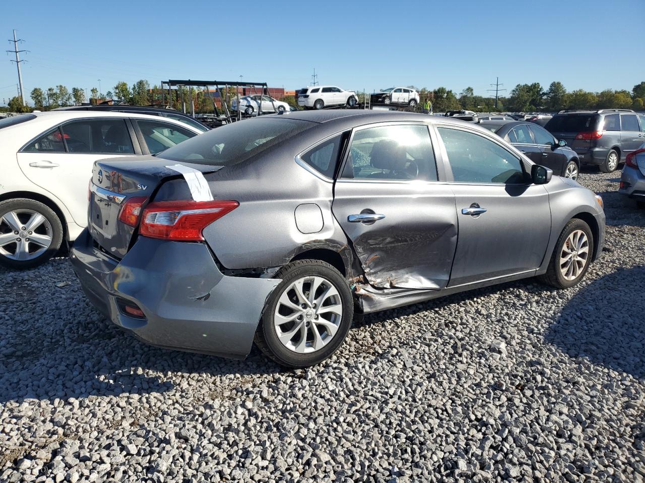 Lot #2923652740 2019 NISSAN SENTRA S