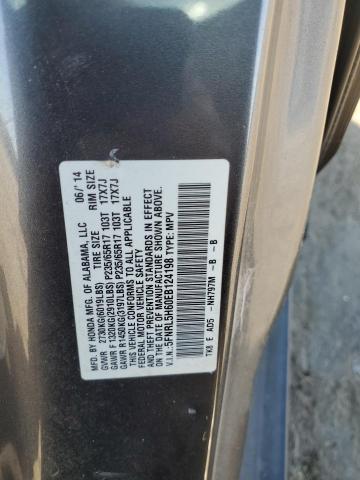 VIN 5FNRL5H60EB124198 2014 Honda Odyssey, Exl no.13