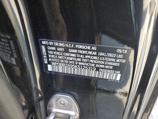 2019 PORSCHE 911 TARGA - WP0BB2A95KS125319