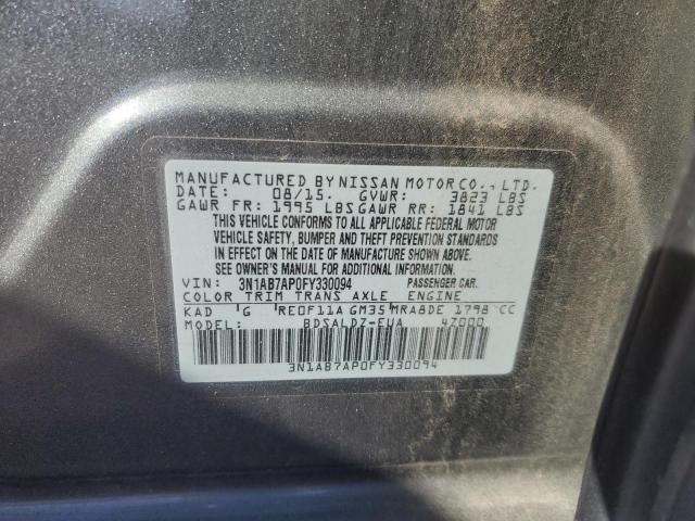 2015 NISSAN SENTRA S - 3N1AB7AP0FY330094