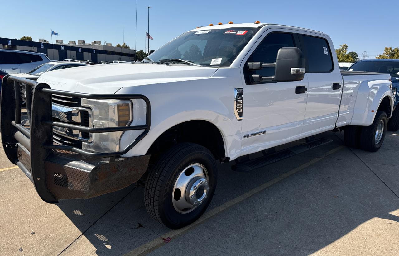 FORD F350 SUPER 2019 white  diesel 1FT8W3DT2KEG39994 photo #3