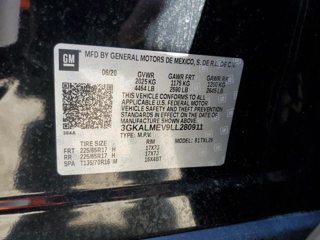 2020 GMC TERRAIN SL - 3GKALMEV9LL280911