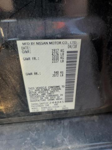 2018 NISSAN ALTIMA 2.5 - 1N4AL3AP3JC244045
