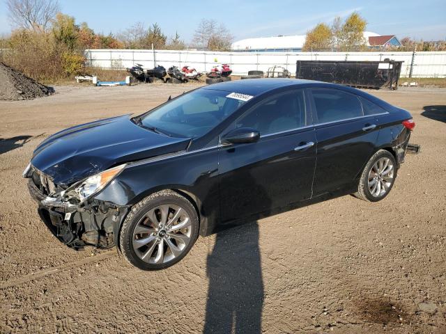 HYUNDAI SONATA SE 2011 black  gas 5NPEC4AC3BH062382 photo #1